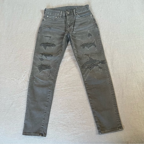 AE Men’s Athletic Skinny Distressed Jeans 28x30 - Picture 1 of 8